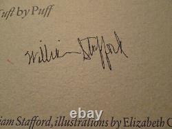 William Stafford SIGNED hardback Tuft by Puff (Perishable Press)