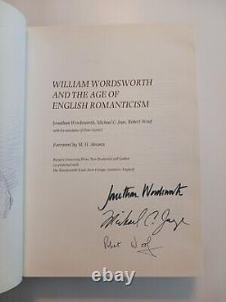 William Wordsworth and the Age of English Romanticism by Wordsworth SIGNED H/C