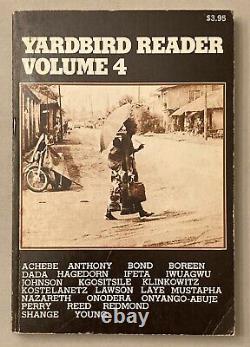 Yardbird Reader complete run Volumes 1-5 Ishmael Reed art poetry journal 1972-76