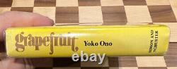 Yoko Ono Grapefruit First American Edition Fine In VG Dustjacket