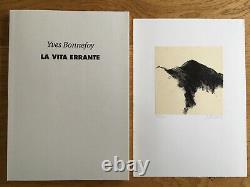 Yves Bonnefoy Farhad Ostovani SIGNED Art Italian & French Poet Charles Tomlinson
